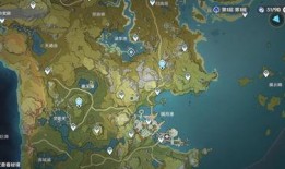 原神最新爆料新地图,原神神秘新地图首曝，揭开奇幻冒险的序幕